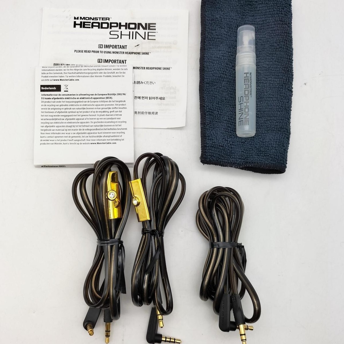 Monster Cable Diamond Tears Headphones | eBay Monster Cable Diamond Tears Headphones | eBay
