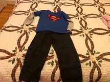 Warner Brothers Little Boys' Superman Shirt and Pants Size 5 NWT