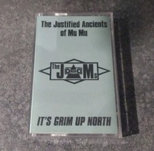 JUSTIFIED ANCIENTS OF MU MU KLF - UK CASSETTE TAPE SINGLE - IT'S GRIM UP NORTH