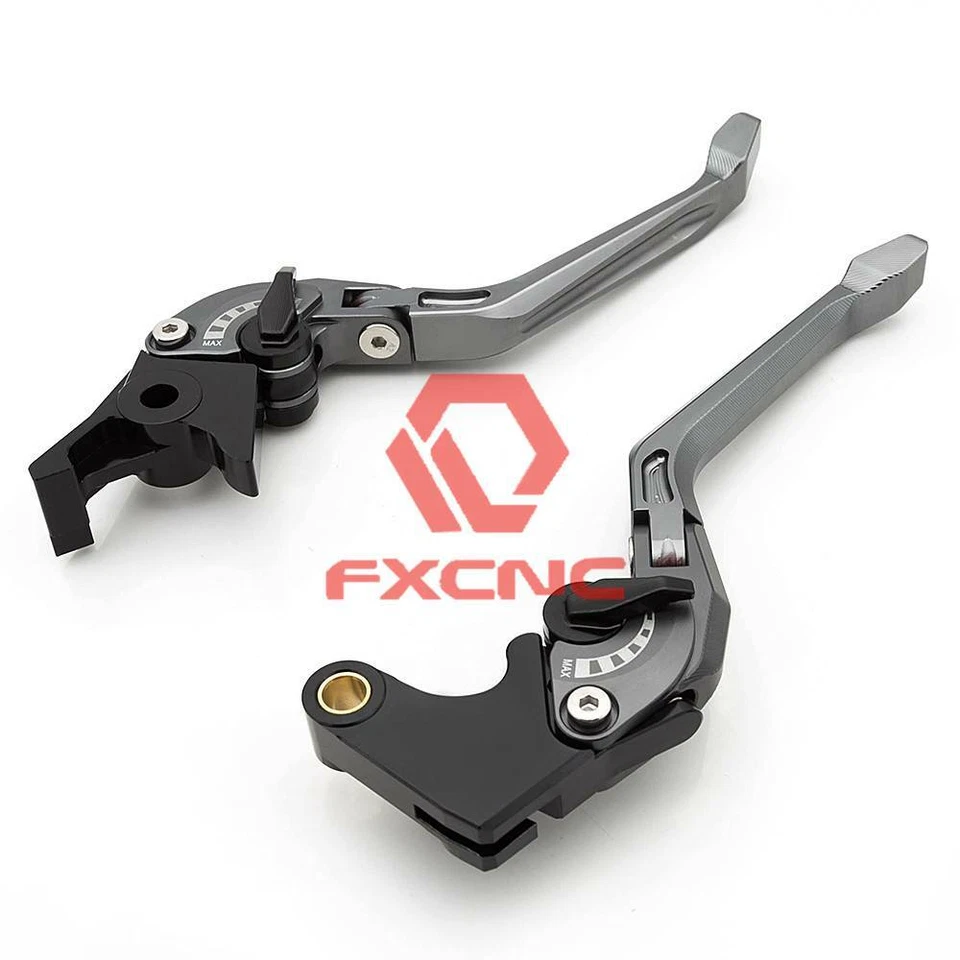 Palancas de embrague de freno 5D Aniti-plegables romboidales para MV Agusta Brutale/Dragster 800 Foto 4 de 4