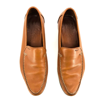 Salvatore Ferragamo Men\'s Brown Soft Loafers Ferragamo Men main image 4
