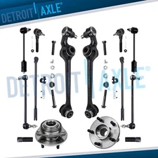 14pc Front Control Arm Wheel Bearing Suspension Kit for 300M Intrepid Concorde