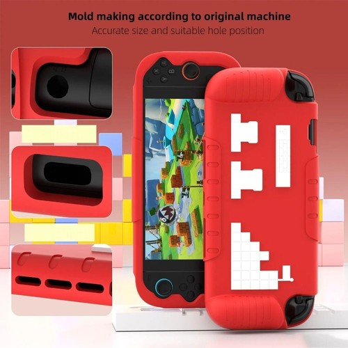 Wärmeableitendes Design Silikon-Schutzhülle Sanfte Berührung Joycon-Abdeckung - Bild 4 von 10
