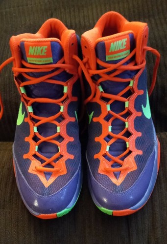 Nike Tennis Shoes Zoom Without A Doubt Size 11 Purple Pink And Green | eBay