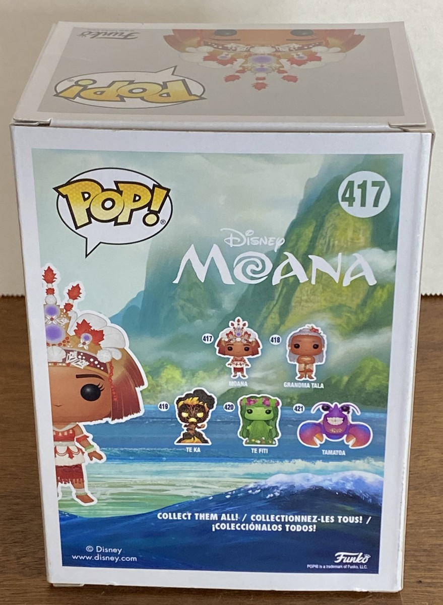 Funko POP! Disney: Moana - Moana (Ceremony) Vinyl Figure # 417 | eBay