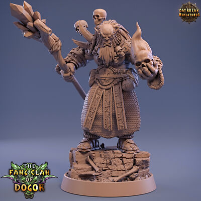 Bugbear Gerger Deeprip, D&D Wargaming Fantasy Goblin Fighter Barbarian Miniature