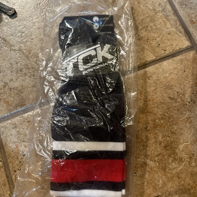 TCK Dugout Series Socks NAVY | WHITE | SCARLET XL