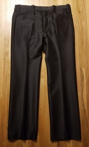 CIRCLE S Mens 42R Black Western 2 Pc Suit Coat & 33 X 29.75" Pants Polyester USA - Picture 12 of 23