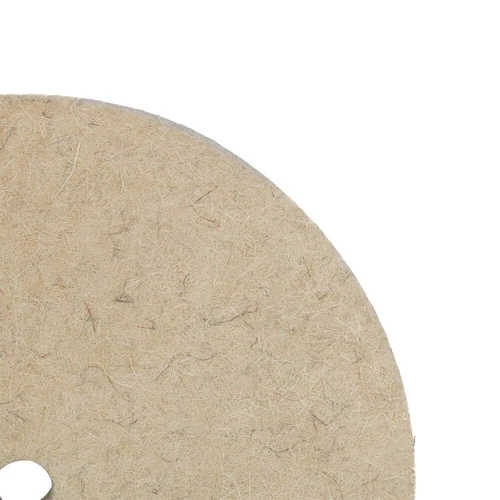 8 Inch Wool Felt Polishing Wheel Buffing Pad Metal Burnishing Disc 3/8" Arbor - Picture 5 of 21