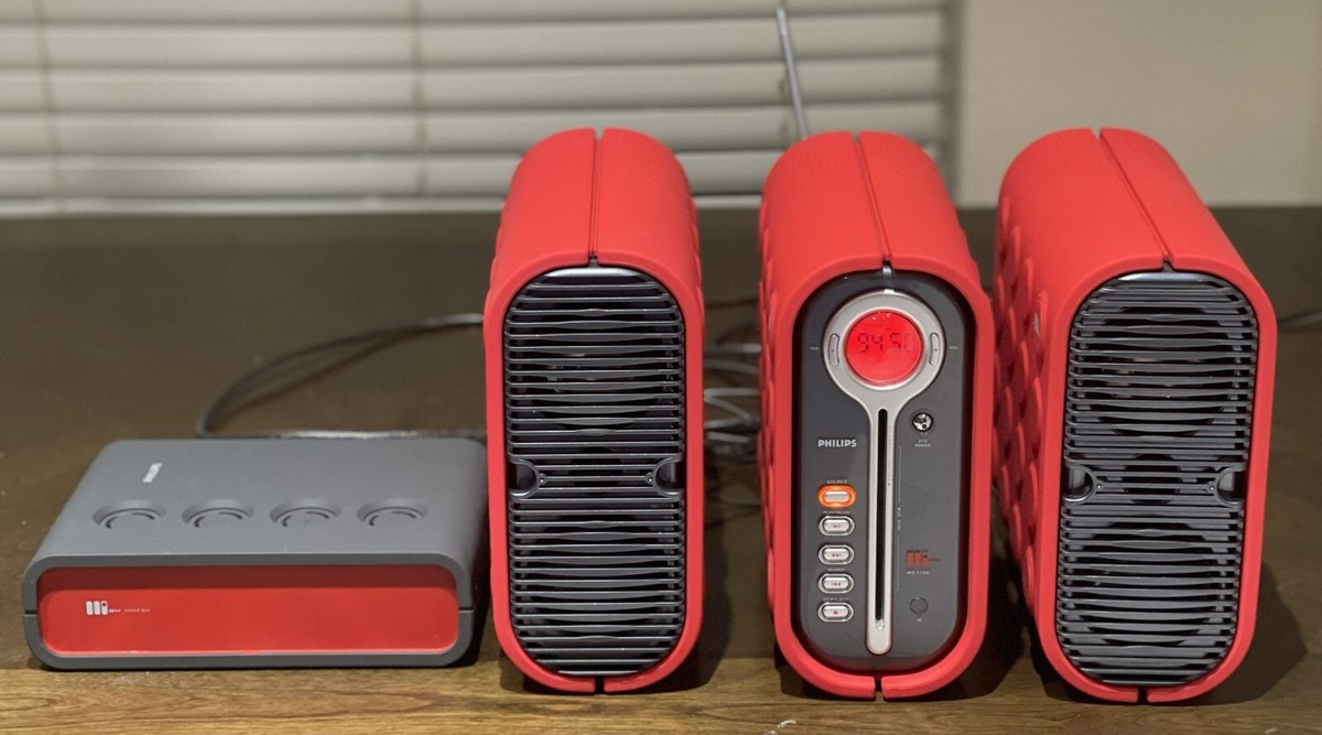 Philips Micro Hi-Fi System MZ-1100/37- MP3 W/ Both Speakers | eBay