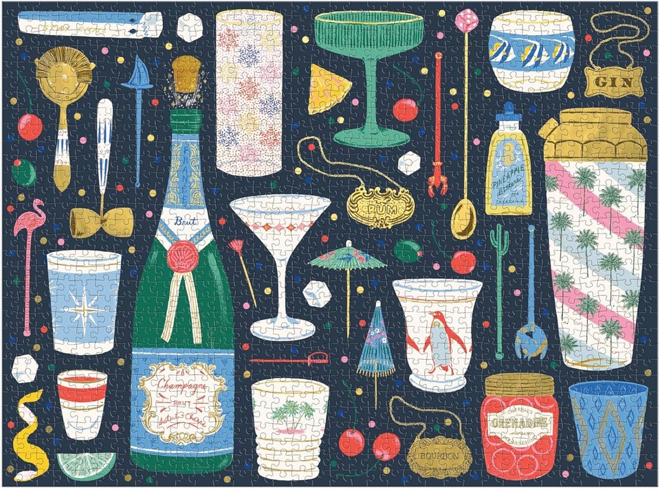 Merry Mixer 1000 Piece Foil Puzzle (PRESALE 24/10/2024) eBay