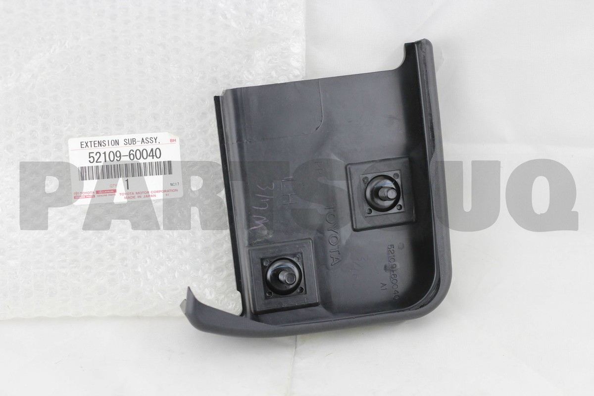 h‼︎ 5210960040 Genuine Toyota EXTENSION SUB-ASSY, REAR BUMPER