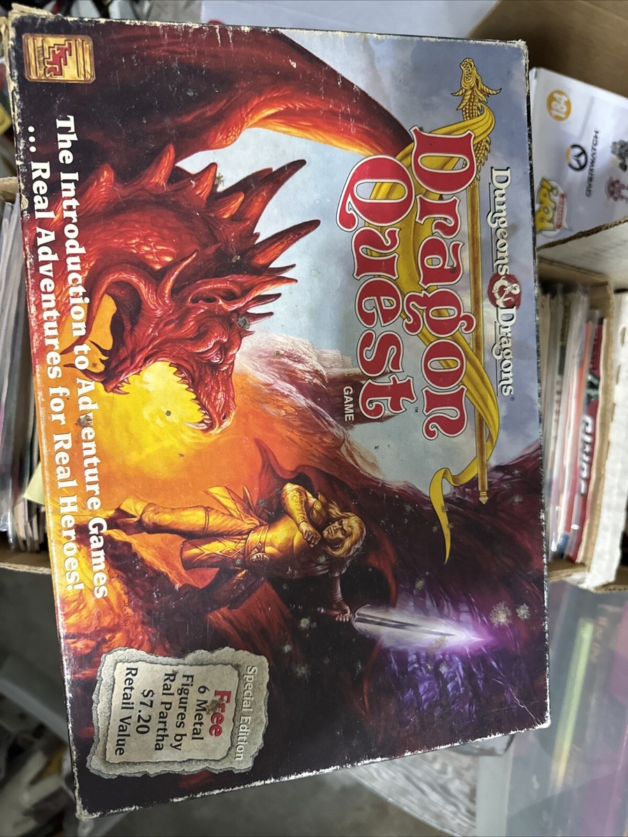 Dungeons & Dragons Dragon Quest Board Game TSR 1992 Unknown