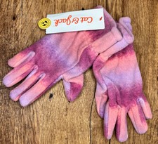 Cat  Jack Girls' Ombre Fleece Gloves Size 4-7 Purple  NEW