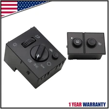 Headlight Switch & Fog Light Switch For 03-07 Chevy Silverado For For GMC Sierra