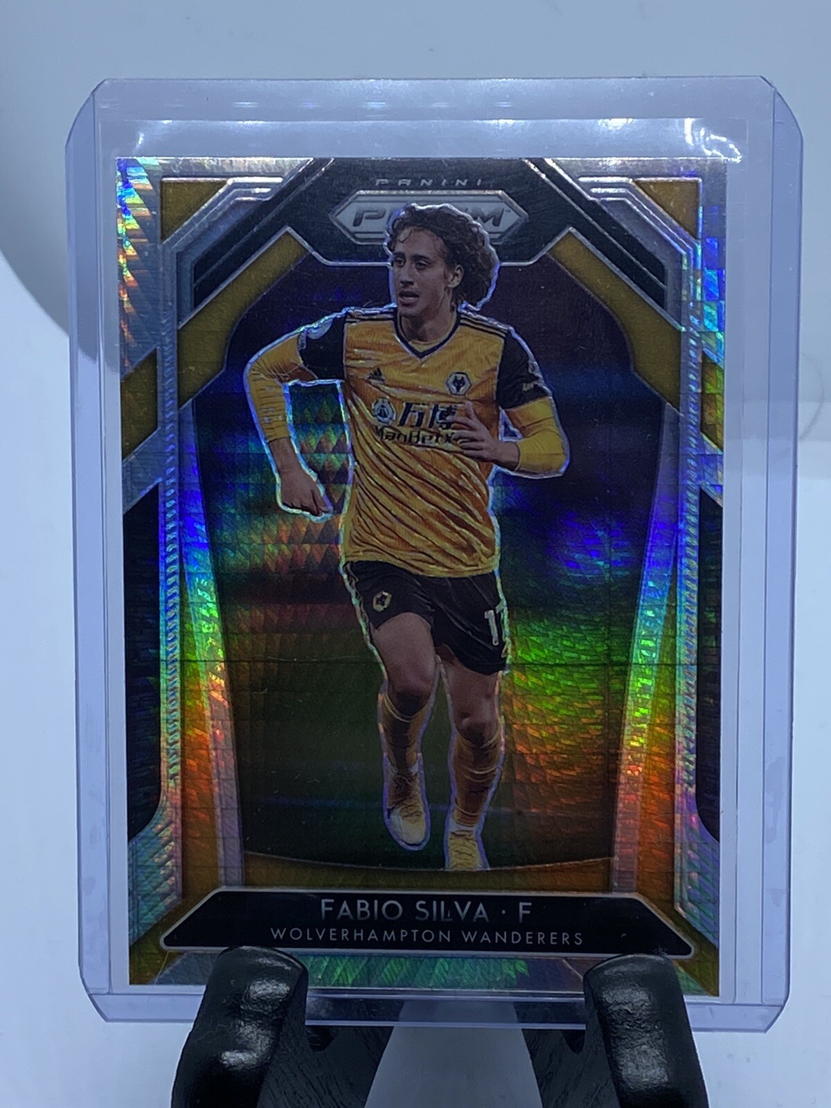 2020-21 Panini Prizm EPL Holo Silver Fabio Silva Wanderers