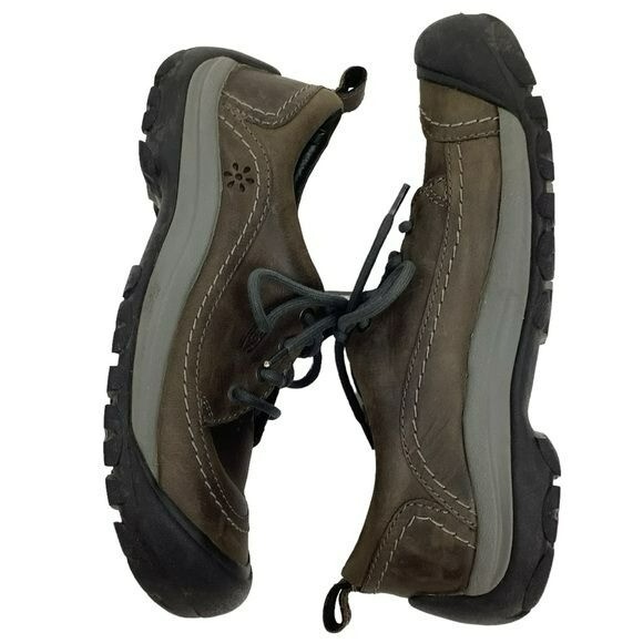 Scarpe da trekking Keen Toyah Nubuck in pelle donna 9