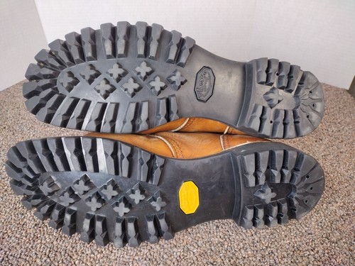 Stivali sportivi vintage anni 80 RED WING setter irlandese made in USA suole Vibram 13 B - Foto 10 di 11