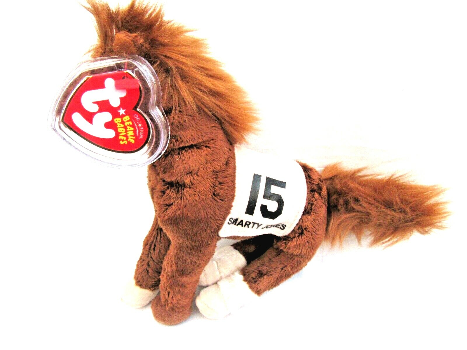 TY BEANIE KENTUCKY DERBY 130 SMARTY JONES THE HORSE  - MINT - RETIRED WITH TAGS