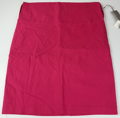 Style that Works by Vanity Skirt Form Fitting Spandex Blend Red Women's L NWT