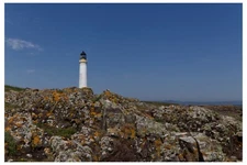 SCURDIE NESS LIGHTHOUSE, MONTROSE, EAST COAST SCOTLAND, UK - 30" x 20" CANVAS