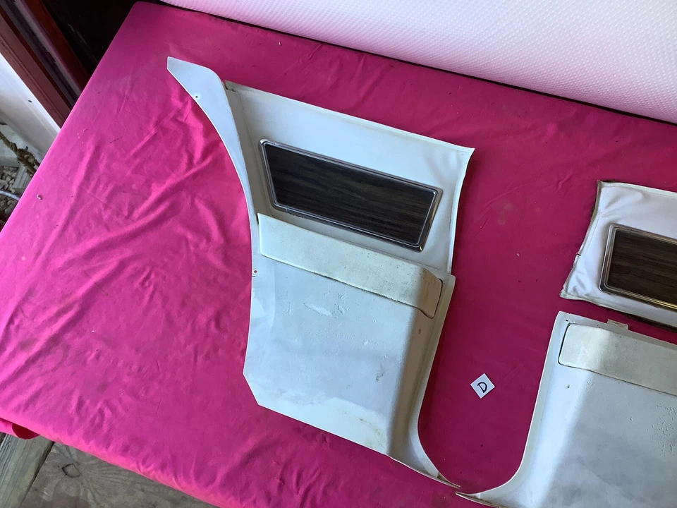 1976 Pontiac Grand Prix Lower Rear Interior Panels. Original - Image 2 of 4