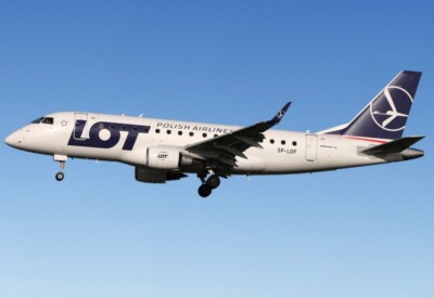 ERJ-170LR Menge Politur Airlines Reg: Sp-Ldf - JC Wings XX40719 1/400 - Vor