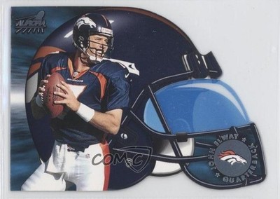 1998 Pacific Aurora Face Mask Cel Fusions John Elway #5 HOF 7v7