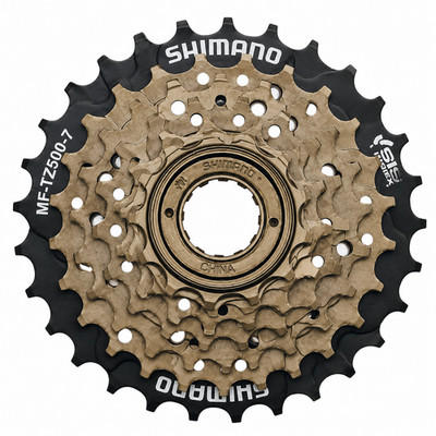 SHIMANO Schraubzahnkranz 7-fach MFTZ5007 14-34 Zähne | 7-fach | Für HG/UG-Ketten