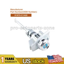 Door Lock Cylinder W/2 Keys Driver Side 81970-C1A00 for 2015-2019 Hyundai Sonata