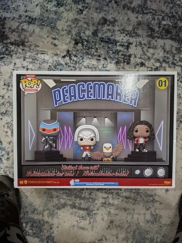 Funko Pop! Moment Deluxe Peacemaker 4-Pack Vinyl Set Box #01 Accessory image 2