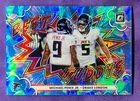 2025 Donruss Optic Drake London/Michael Penix Jr. Ice (RAW)
