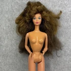 Vintage 1988 Style Magic Whitney Barbie Doll Steffie Face Brunette Curly 80s