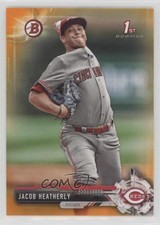 2017 Bowman Draft Orange 8/25 Jacob Heatherly #BD-18 8k4