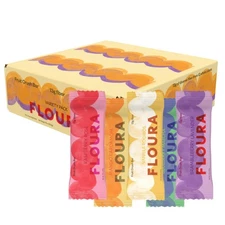 Floura Variety Pack Fruit-Forward Fiber Bars– High Fiber, Vegan, Gluten  Dair...