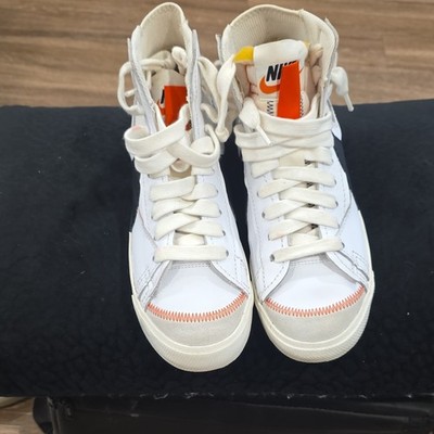 Nike Blazer '77 Jumbo Mid White/Black/Orange Men's Sneakers DD3111-100
