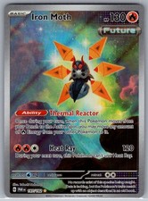 iron moth future pokemon card value - Iron Bundle - Iron Jugulis - Paradox Rift - - 3 Lot [1RR] Heat Ray (120) During your next turn Iron Moth - 028/182 -
