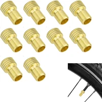 Nedfoss 10X Fahrrad Ventil-Adapter - Dv & Sv (- & FranzöSisches Ventil) Auf Av (