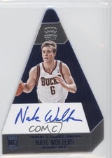 2013 Panini Preferred Panini's Choice Rookies Blue 24/49 Nate Wolters Auto 0f6