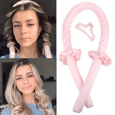 Heatless Curling Rod Headband for Women   No-Heat Hair Curler Soft Headband for