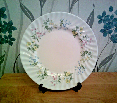 MINTON - SPRING VALLEY - SPEISETELLER - FINE BONE CHINA - 27 cm DURCHMESSER