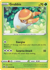 Grubbin #15 | CRZ | Pokemon | Regular | Mint