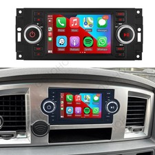 For 2006 2007 2008 Dodge Ram 1500 2500 3500 Radio Carplay Android 13 Stereo Gps