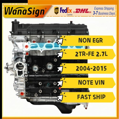 #ad #ad Fits 04 15 Toyota amp; Tacoma Hilux HiAce 2.7 GAS 2TR FE Long Block Engine Assembly $2499.99