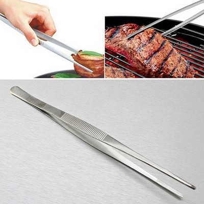 Edelstahl tragbarer Picknick Pinzetten Salat Steak Clamp Kitchen Gadgets 