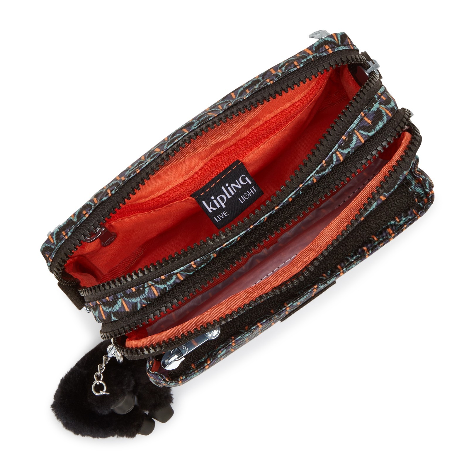 Kipling ABANU MULTI 2-in-1 Crossbody and Bum Bag  - Geo Feather RRP £78 image 2