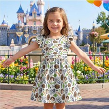 Rebel Ruffle Dress Kids, Leia Yoda Chewie May 4th Outfit 2026