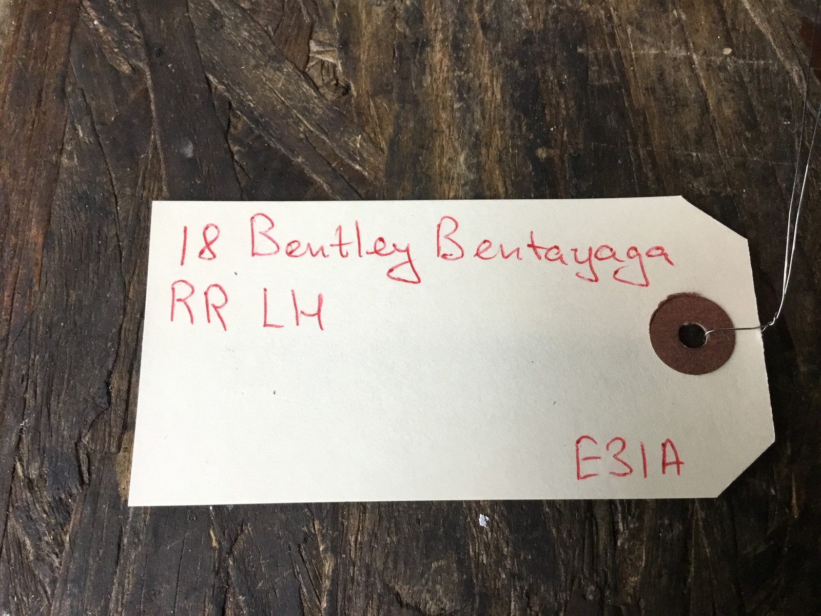 Bentley Bentayga 2016-2020 Rear Left Door check strap