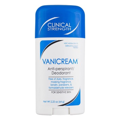 3 Pack Vanicream For Sensitive Skin Antiperspirant Deodorant, 2.25 oz