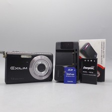 Casio Digital Camera Exilim EX-Z70 7.2MP Black Tested *Read*